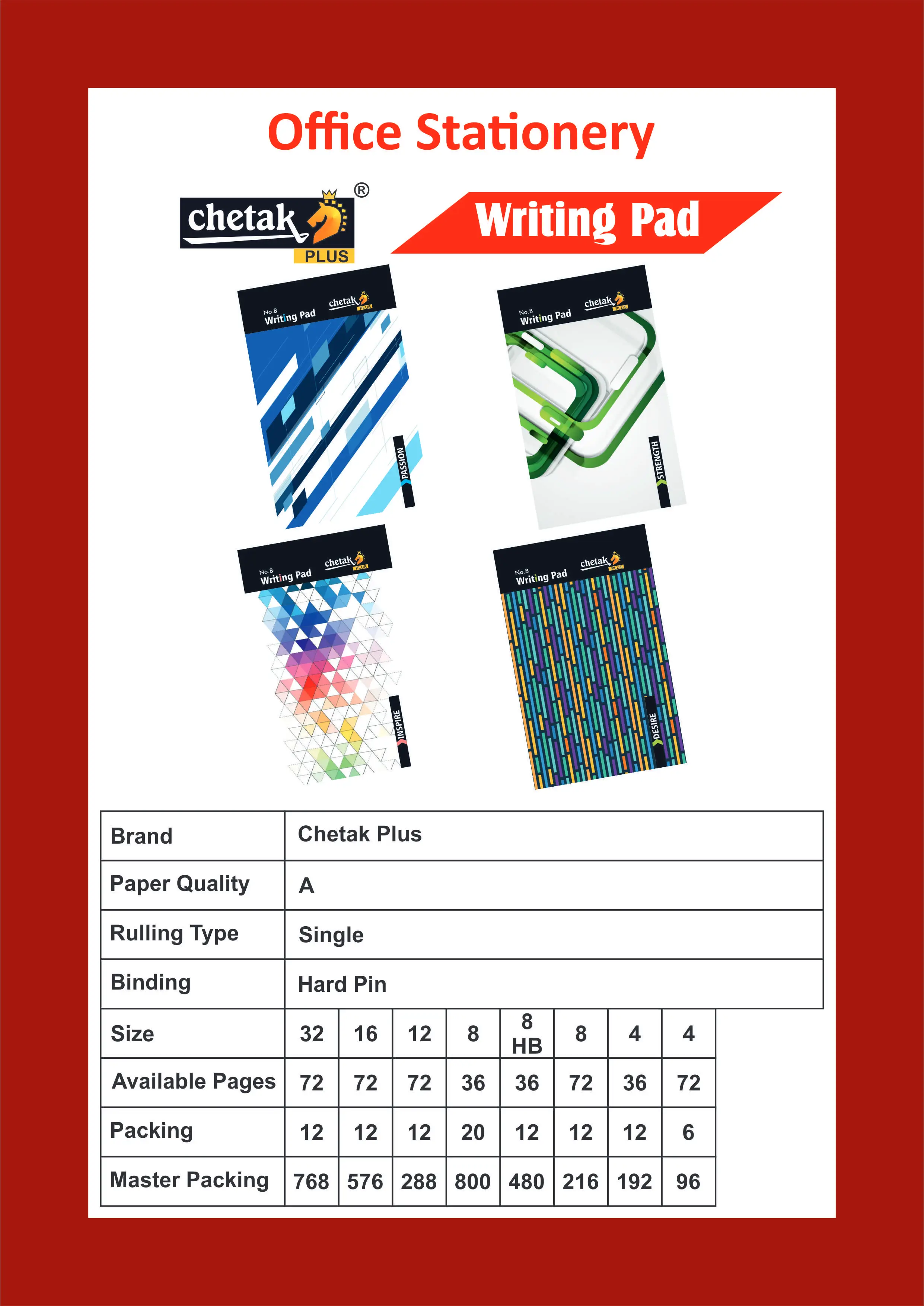Writing Pad